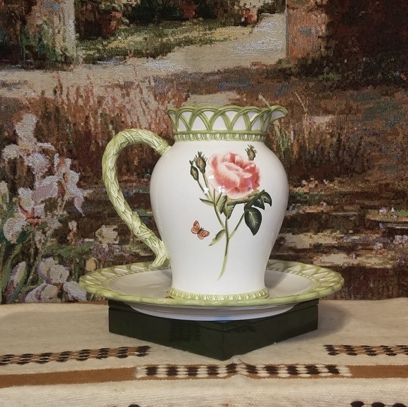 Platter and pitcher set - Picture 2 of 7